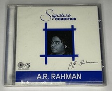*New Sealed* Signature Collection A R Rahman Tips CD Bollywood Hindi Compilation