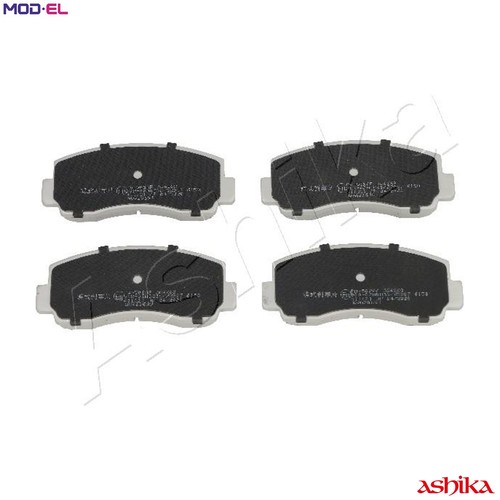 Brake pad set disc - set,
