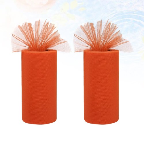 Rolls orange tulle - orange,