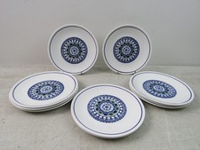 Burleigh-Ironstone Mosaic Side Plate x 10