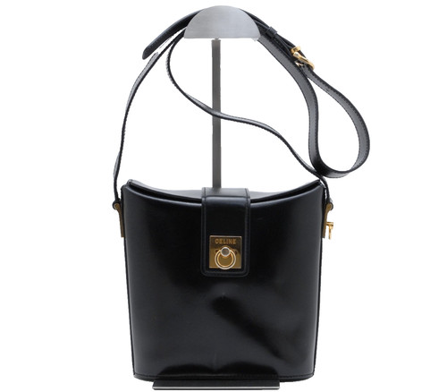 Celine vintage leather bucket - vintage,