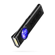 Nebo Slim Mini Torch UV Rechargeable LED Flashlight (Black) 150 Lm