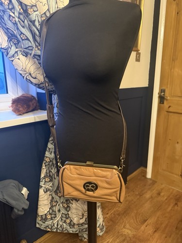 Nica vintage crossbody - nica, tan