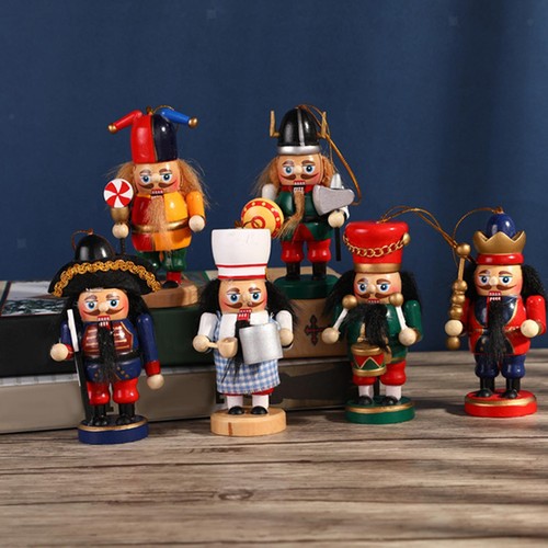 6pcs christmas nutcracker - 6pcs,