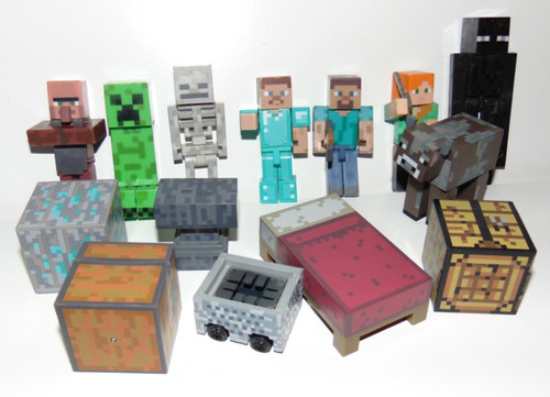 Minecraft action figures - minecraft,