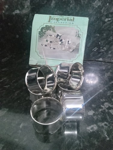 Vintage silver plated napkin - silver-plated,