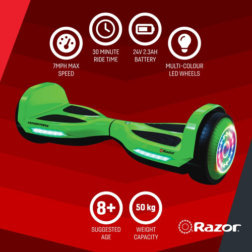 Razor hovertrax brights green - razor,