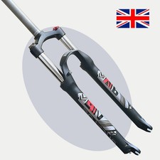BUCKLOS 26" Suspension Fork Mountain Bike 100mm Travel 1-1/8" Disc Brake 9mm QR