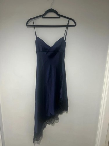 Zara navy dress size small - zara,