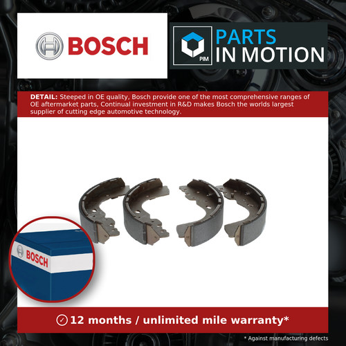 Brake shoes set - brake, fits