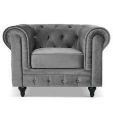 Chesterfield 1-Seater Velvet