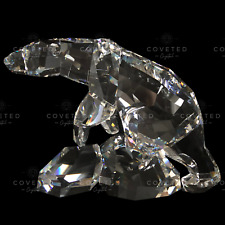 Swarovski Crystal LARGE POLAR BEAR NANUC 837477 Mint Rare Retired Boxed