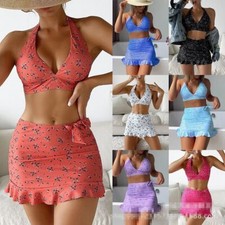 3pcs Pop Women Bikini Swim