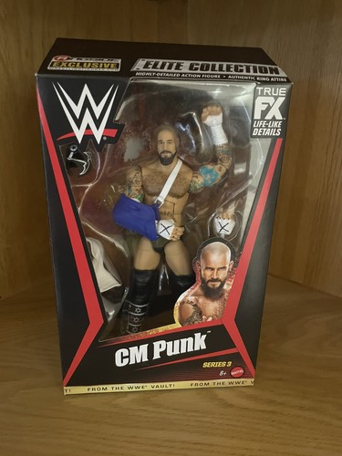 Wwe figures elite punk - wwe,