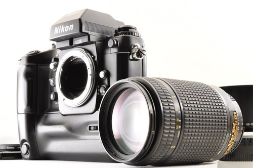 Nikon f4e slr 35mm film - mb-23,