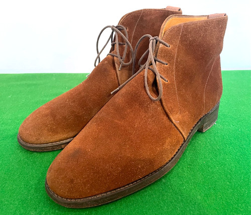 Grenson footmaster brown suede - grenson,