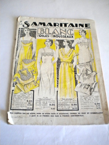 Vintage catalogue 1934
