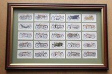 CIGARETTE CARDS BY  LAMBERT AND BUTLER FRAMED  B