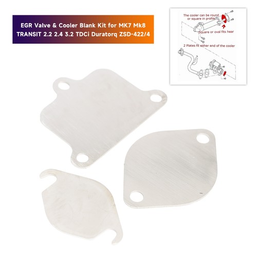 Egr valve cooler deleted kit - &,