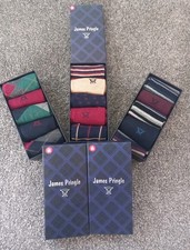15 Pairs of James Pringle Socks. Size 7-11.  3 Different Designs