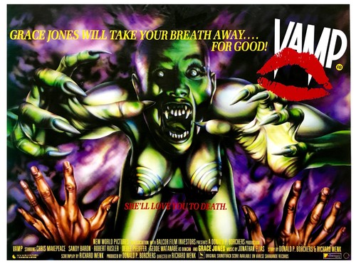 Vamp 1986 quad poster - vamp,