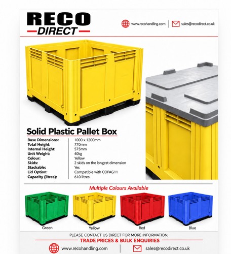 New yellow 610 ltr - 610,
