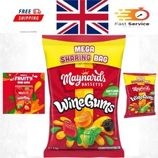 Maynards Bassetts Wine Gums Giant Sweets Sharing Bag, 1 kg