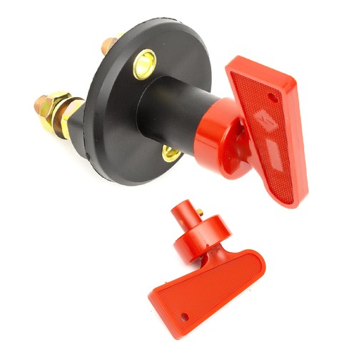 Truck battery isolator - battery, off