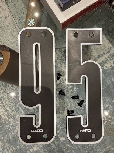 Haro race plate numbers - race, (9