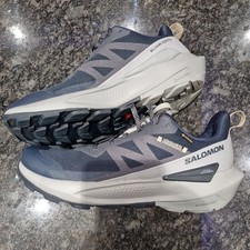 Salomon Elixir Activ GTX Gore-Tex Grey Hiking Shoes Mens Size UK 9.5. Mint. 