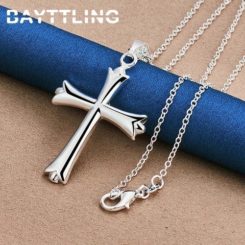 925 sterling silver cross - sterling,