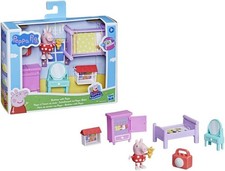 Peppa Pig Nursery Set Preschool Toys Includes Figure and 5 Accessories Ages 3+