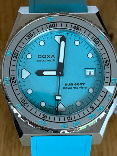 Doxa sub 600t aquamarine - sub, 40mm