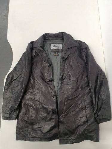 Vintage retro leather jacket