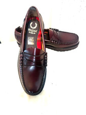 G.H.Bass Weejuns Men's OX Blood 162707 FP X Penny Loafers Shoes £190 Authentic