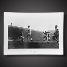 Sir Roger Hunt Signed A2 Size