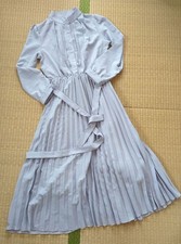Pleated Long Dress