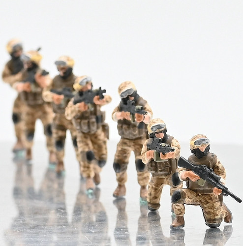 Scale army soldier - 1/72, us