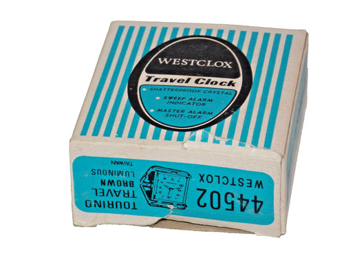 Vintage westclox tourino - vintage,