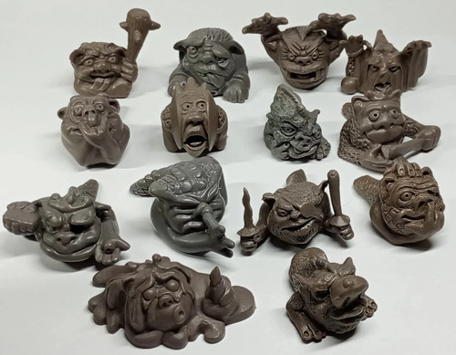 Mini boglins grey all - grey,