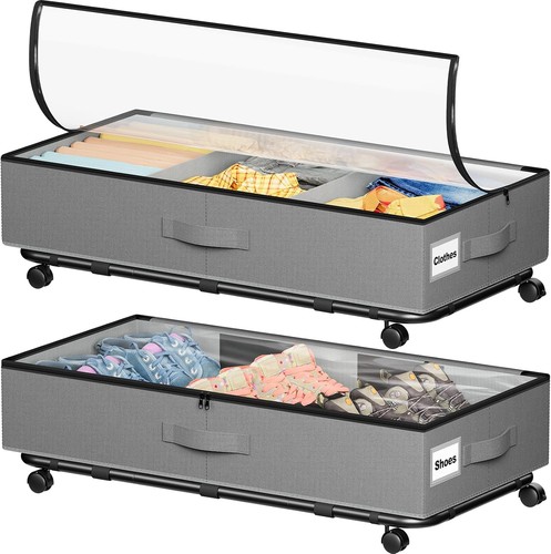 Pack under bed storage on - 2,