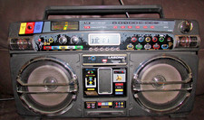 Rare Lasonic i-931 Ghetto Blaster Retro Radio Cassette Player AM/FM