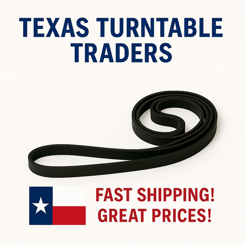 Turntable belts see - ,