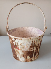 Mid 20th century metal paint bucket