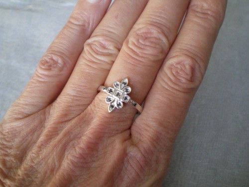 Black diamond ring 1 - ring,, 0.1