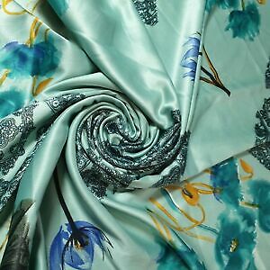 Silky satin fabric - satin, dress