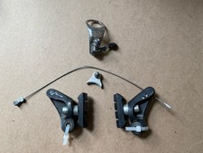 Dia-Compe XCT Cantilever Brakes with straddle and steel cable stop, 80s vintage