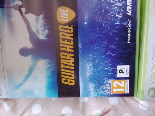 Xbox 360 guitar hero live - xbox,