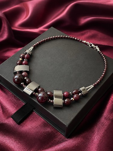 Natural garnet hematite ruby - natural,