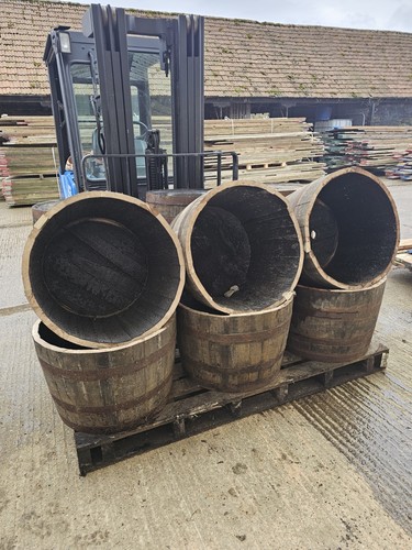 Whisky barrels and planters - barrels,